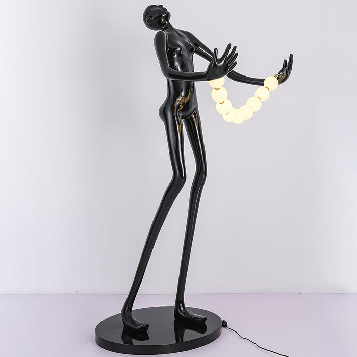Orb Juggler Sculpture Floor Lamp - DWHOME
