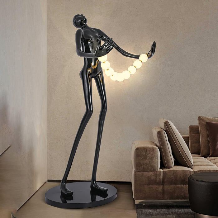 Orb Juggler Sculpture Floor Lamp - DWHOME