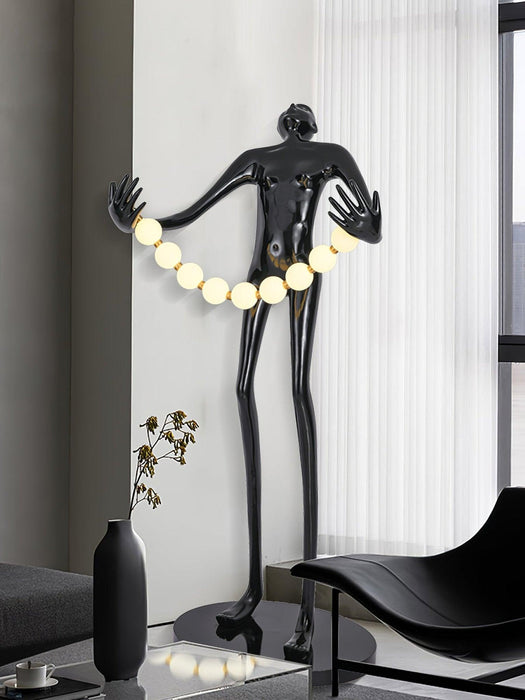 Orb Juggler Sculpture Floor Lamp - DWHOME