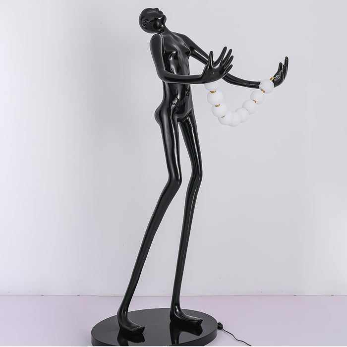 Orb Juggler Sculpture Floor Lamp - DWHOME