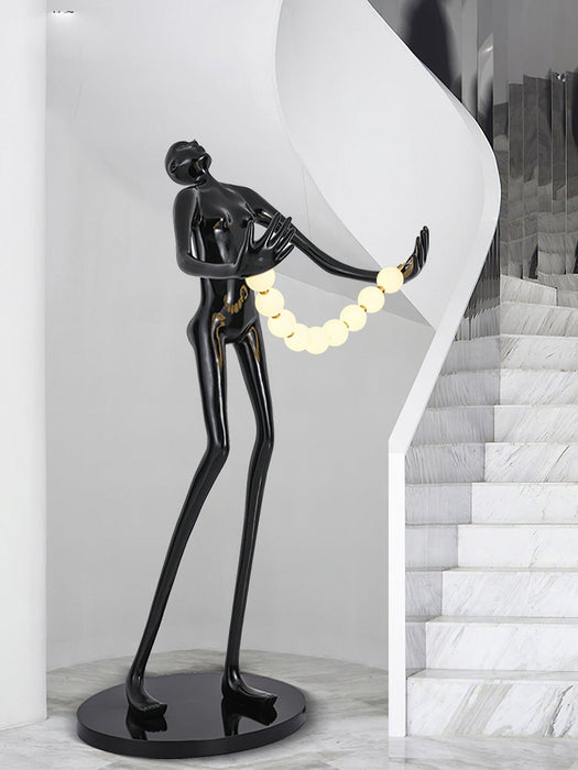 Orb Juggler Sculpture Floor Lamp - DWHOME