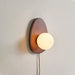 Orba Walnut Plug - in Wall Lamp - Vakkerlight