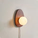 Orba Walnut Plug - in Wall Lamp - Vakkerlight