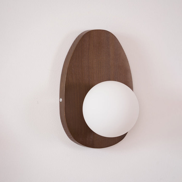 Orba Walnut Plug - in Wall Lamp - Vakkerlight