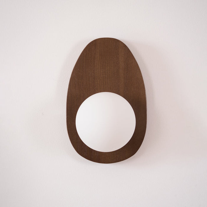 Orba Walnut Plug - in Wall Lamp - Vakkerlight