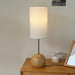 Orbis Wooden Sphere Table Lamp - DWHOME