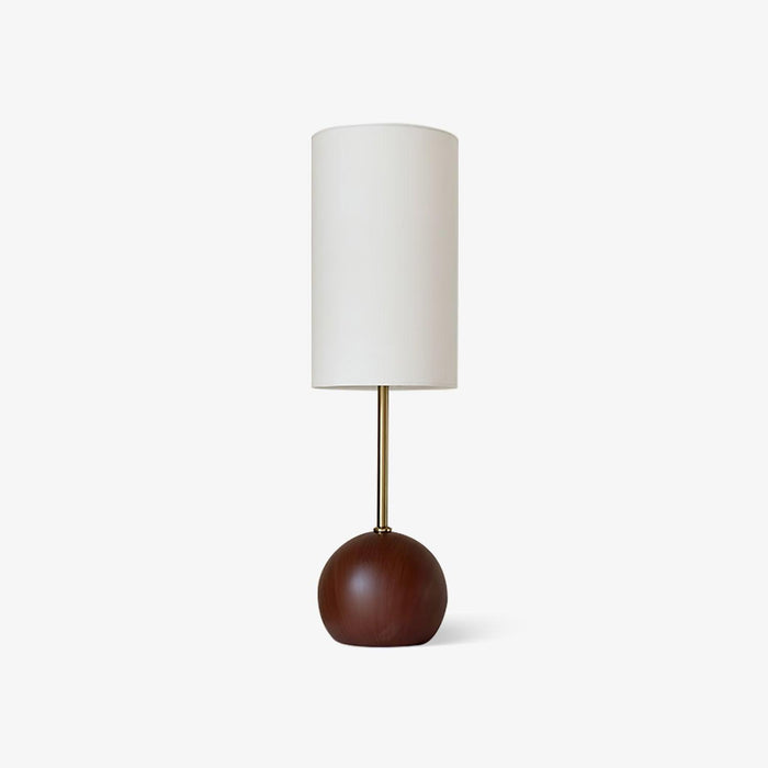 Orbis Wooden Sphere Table Lamp - DWHOME