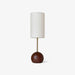 Orbis Wooden Sphere Table Lamp - DWHOME