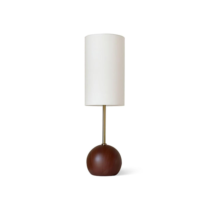 Orbis Wooden Sphere Table Lamp - DWHOME