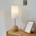Orbis Wooden Sphere Table Lamp - DWHOME