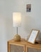 Orbis Wooden Sphere Table Lamp - DWHOME