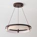 Orbit Travertine Pendant Light-DWHOME