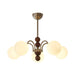 Orbital Curve Chandelier-DWHOME