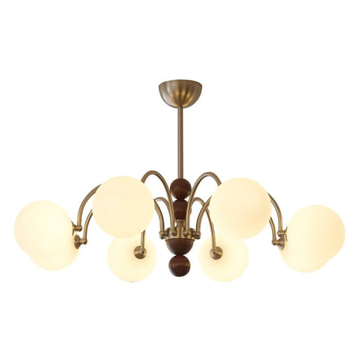 Orbital Curve Chandelier-DWHOME