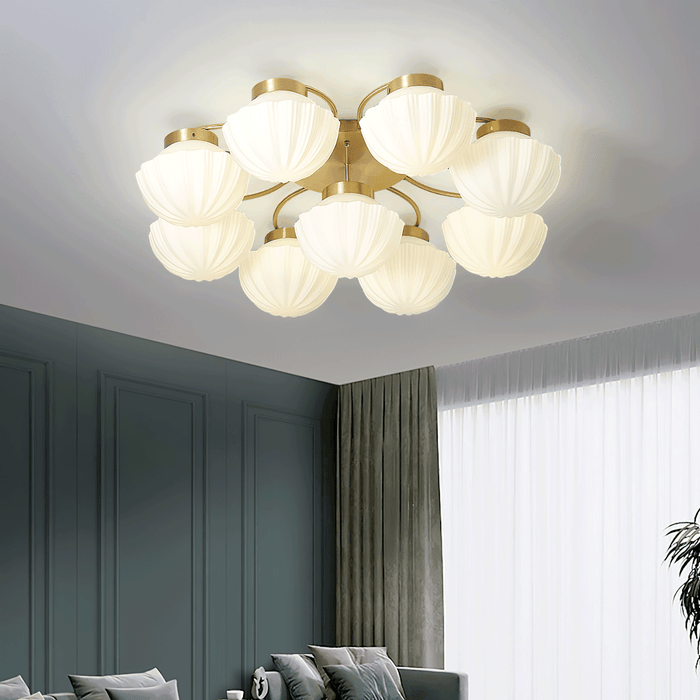Orbital Glow Ceiling Light-DWHOME
