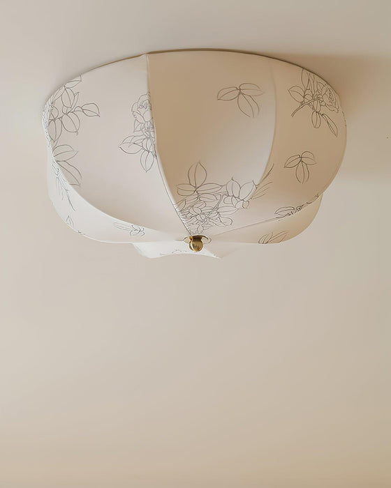 Orchid Fabric Ceiling Lamp-DWHOME