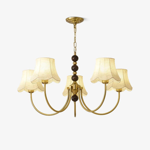 Orchid Fabric Chandelier-DWHOME