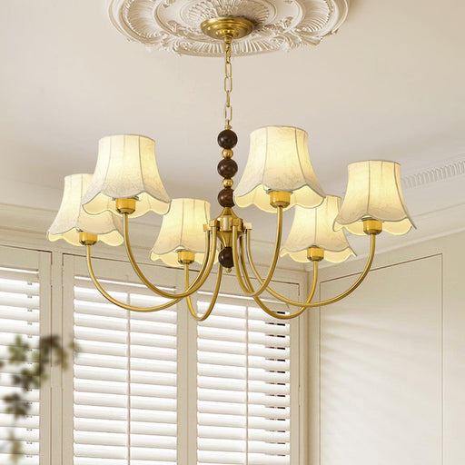 Orchid Fabric Chandelier-DWHOME