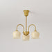 Orchids Brass Chandelier-DWHOME