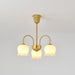 Orchids Brass Chandelier-DWHOME