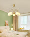 Orchids Brass Chandelier-DWHOME