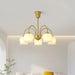 Orchids Brass Chandelier-DWHOME