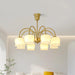 Orchids Brass Chandelier-DWHOME