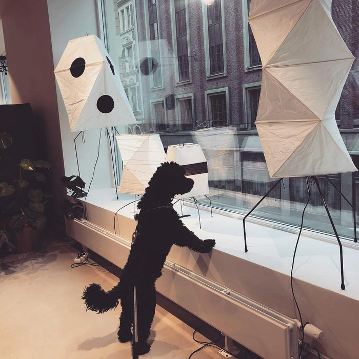 Origami Lantern Floor Lamp-DWHOME
