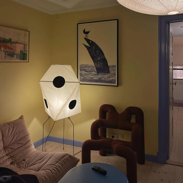 Origami Lantern Floor Lamp-DWHOME