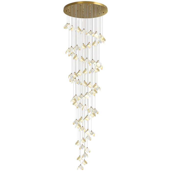 Orlani Cascade Stairs Chandelier-DWHOME