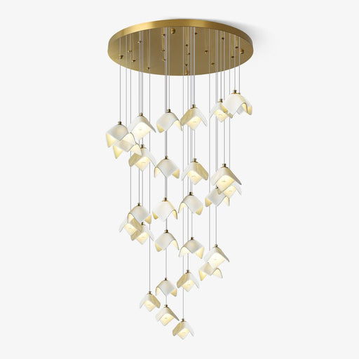 Orlani Cascade Stairs Chandelier-DWHOME