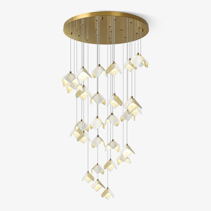 Orlani Cascade Stairs Chandelier-DWHOME