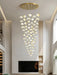 Orlani Cascade Stairs Chandelier-DWHOME