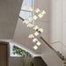 Orlani Cascade Stairs Chandelier-DWHOME