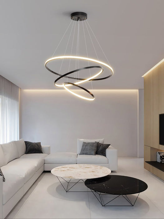 Orrery Rings Chandelier-DWHOME