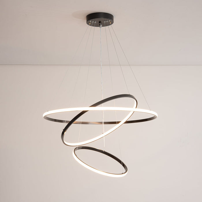Orrery Rings Chandelier-DWHOME
