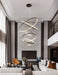 Orrery Rings Chandelier-DWHOME