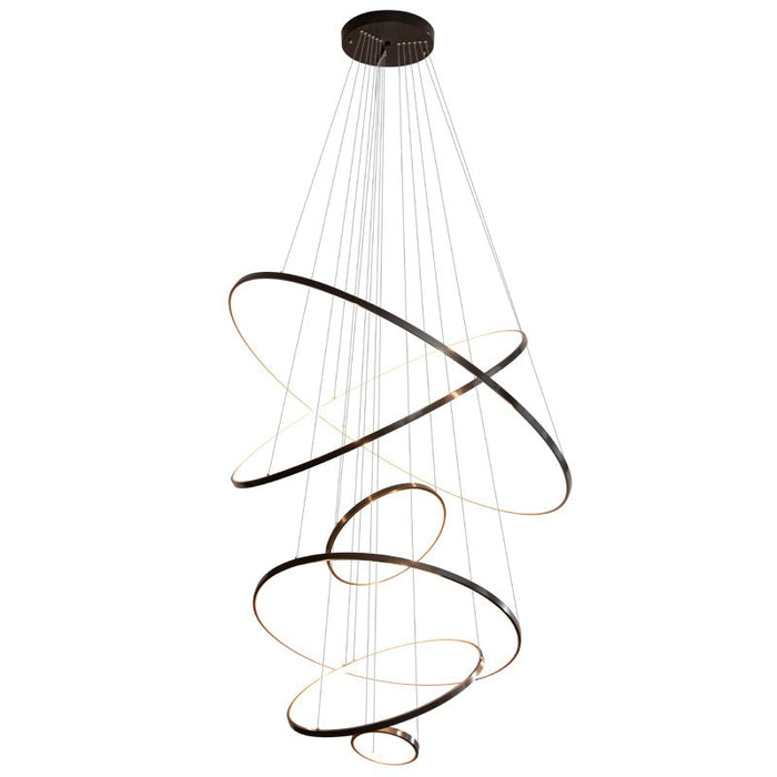 Orrery Rings Chandelier-DWHOME