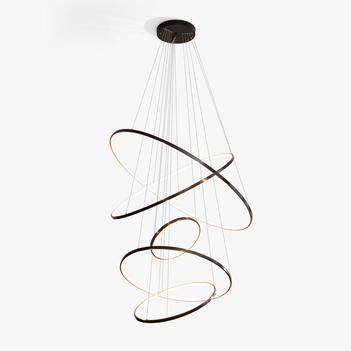Orrery Rings Chandelier-DWHOME