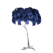 Ostrich Feather Brass Floor Lamp - DWHOME