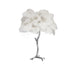 Ostrich Feather Table Lamp - DWHOME