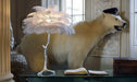 Ostrich Feather Table Lamp - DWHOME