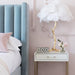 Ostrich Feather Table Lamp - DWHOME