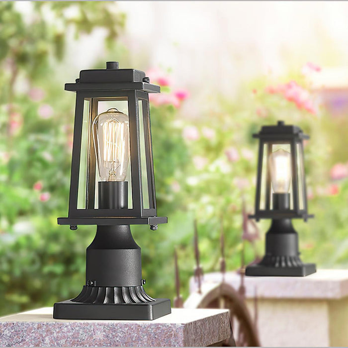 Outdoor Lantern Post Lights-DWHOME
