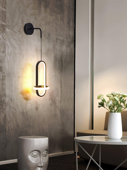 Oval Brass Wall Light - Vakkerlight