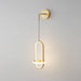 Oval Brass Wall Light - Vakkerlight