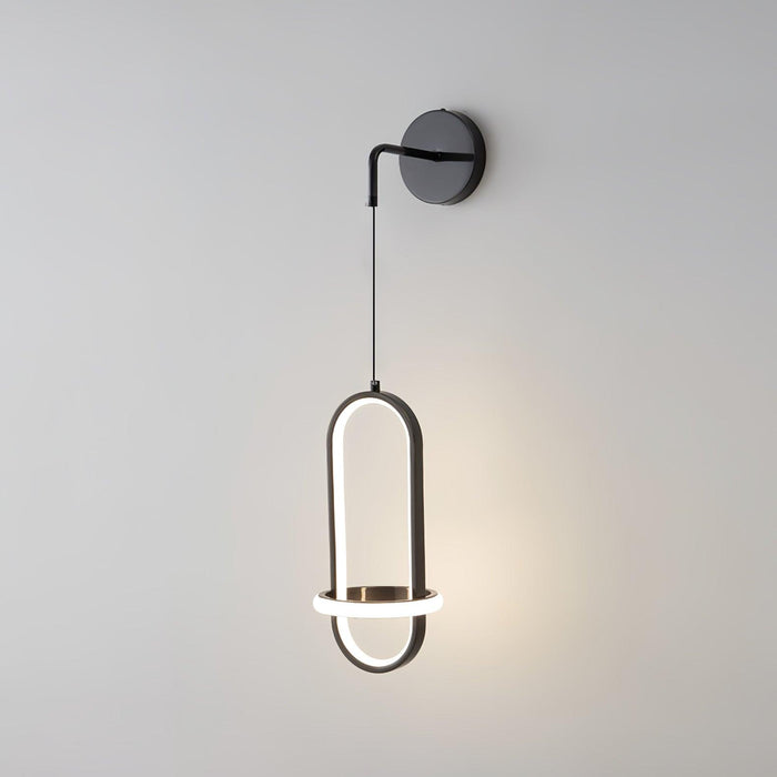 Oval Brass Wall Light - Vakkerlight