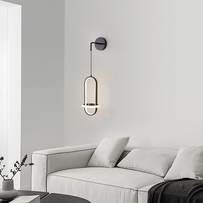 Oval Brass Wall Light - Vakkerlight