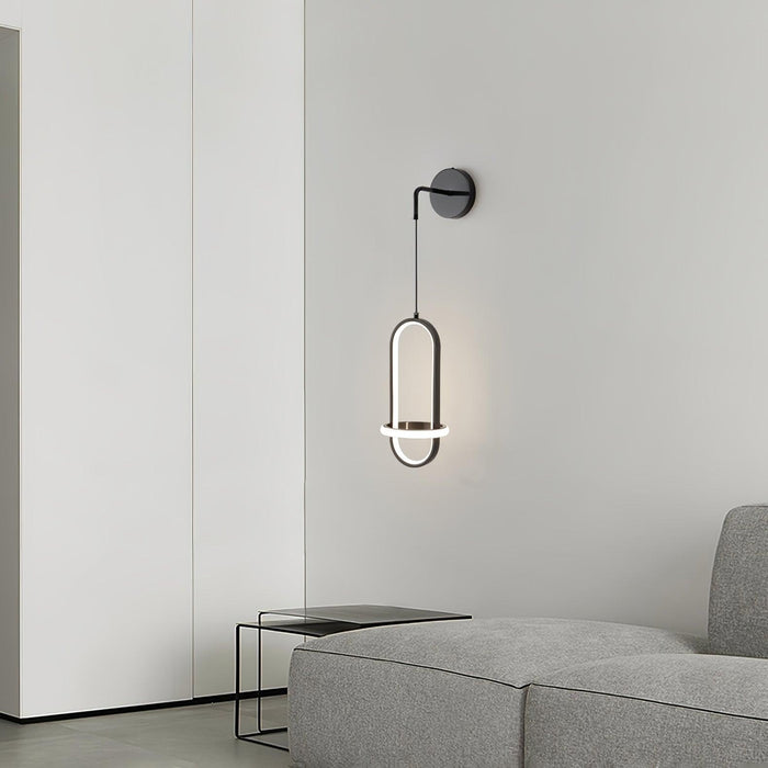 Oval Brass Wall Light - Vakkerlight