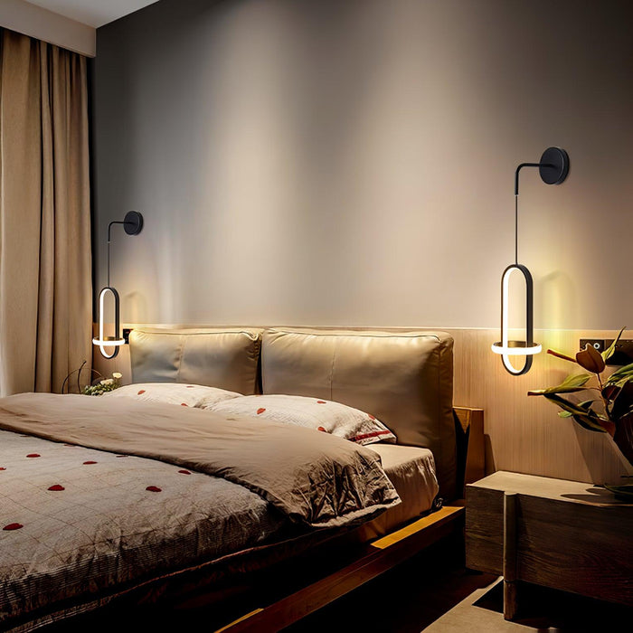 Oval Brass Wall Light - Vakkerlight